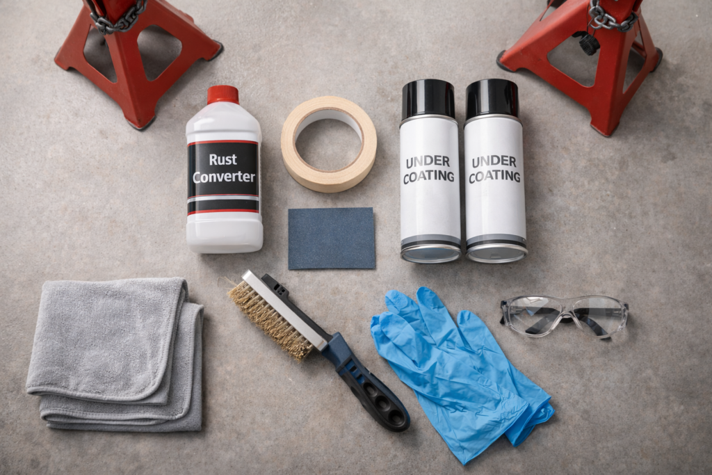 DIY rust prevention tools setup