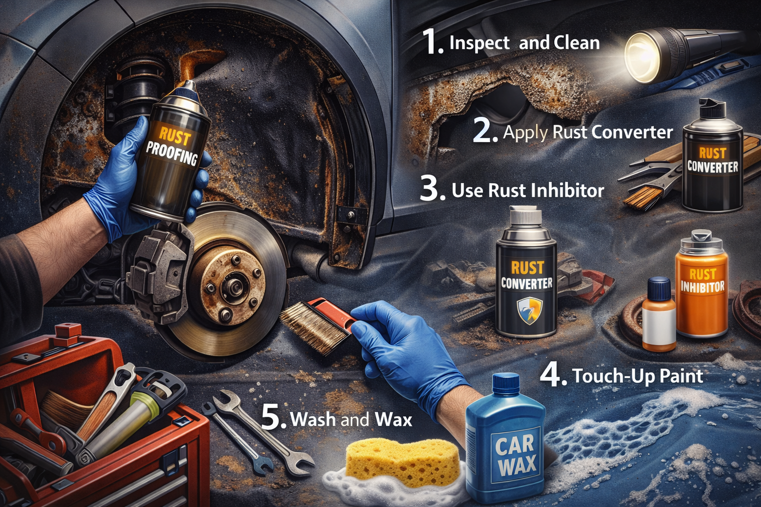 Rust prevention car maintenance guide