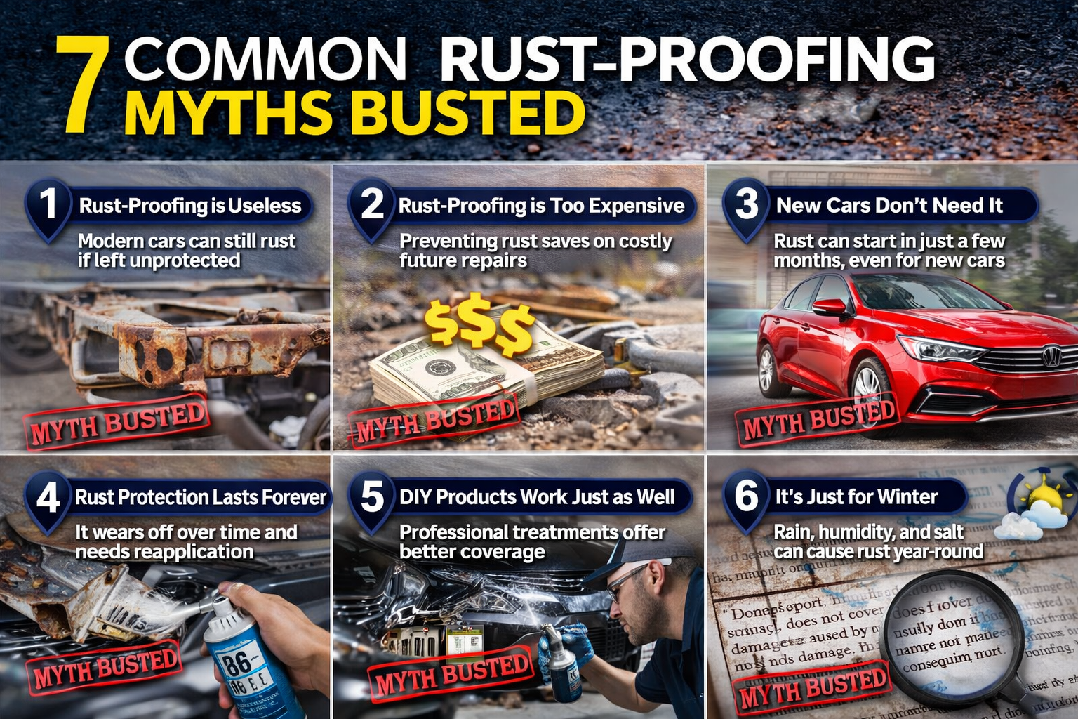 7 common rust-proofing myths debunked