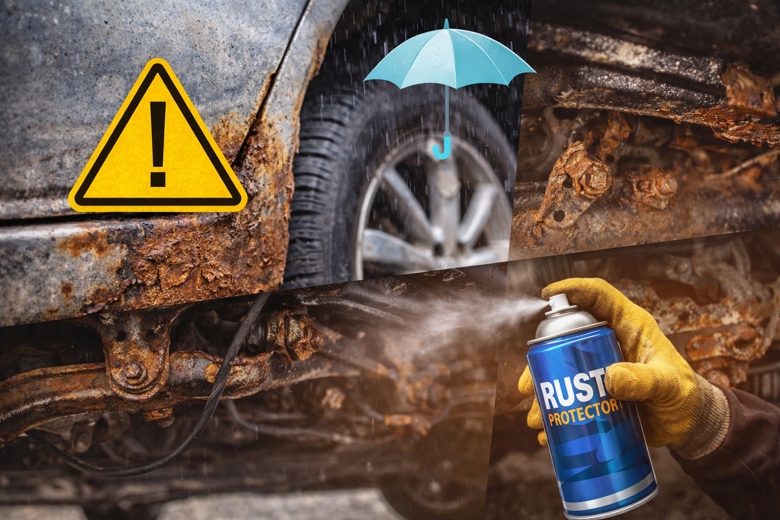 Car corrosion risks and protection steps