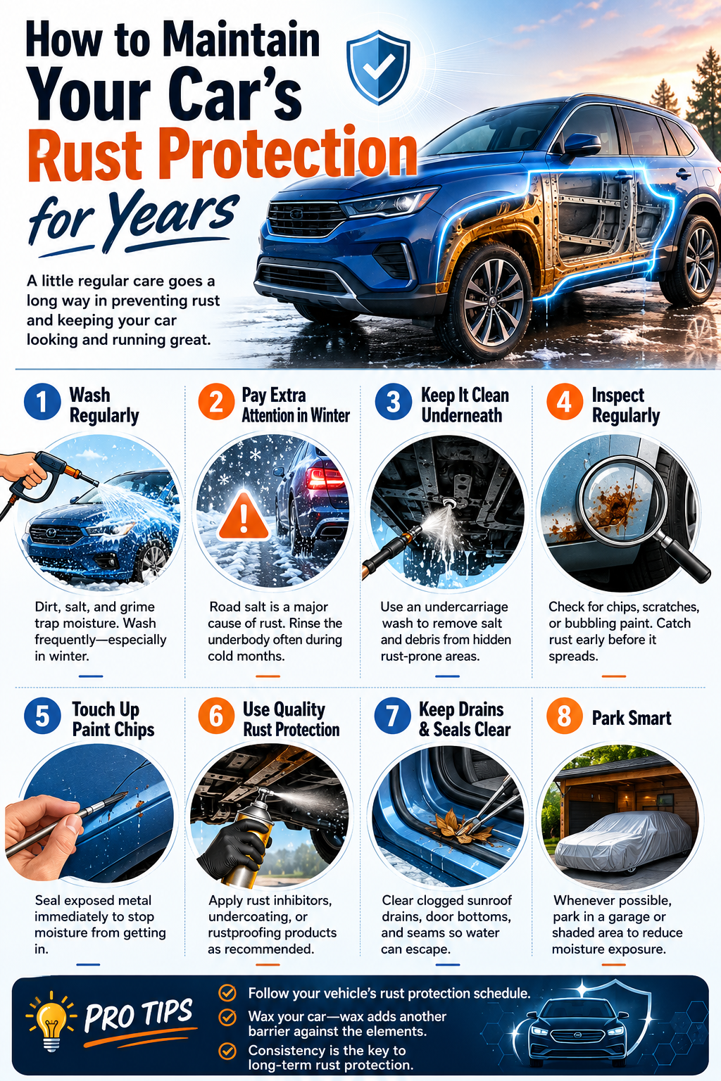 Car rust protection and maintenance guide