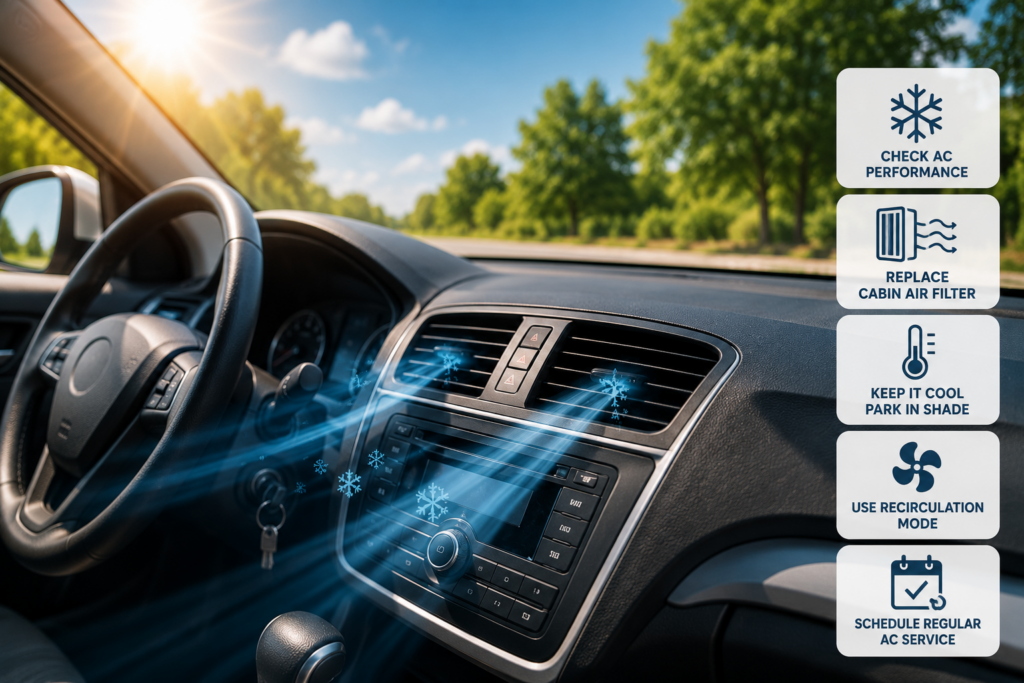 Cool and crisp summer drive blog header